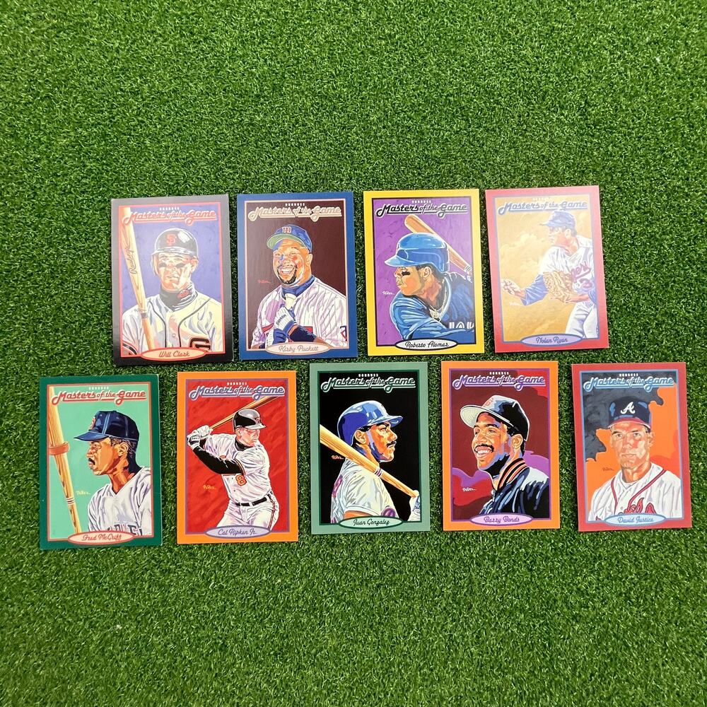 1993 Donruss Master of the Game Baseball Postcard Lot